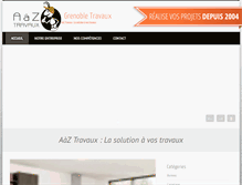 Tablet Screenshot of grenoble-travaux.fr
